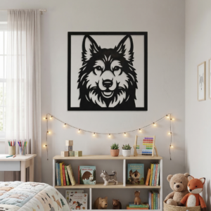 Quadro Decorativo Lobo