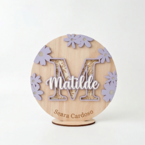 Placa Maternidade de Madeira – Flores