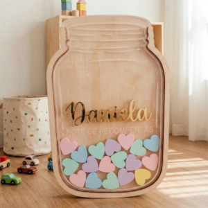 Mealheiro de Recompensas Personalizado com Corações