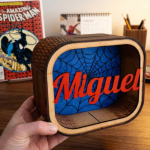 Mealheiro Super-Herói Aranha Personalizado