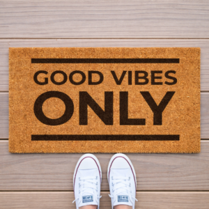 Tapete de Entrada “Be Naked When You Get Home”