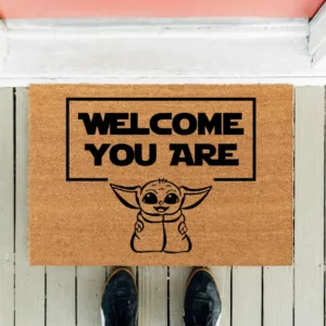 Tapete de Entrada “Welcome YOU ARE”