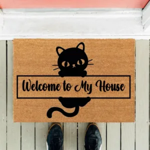Tapete de Entrada “Welcome To My House” (Cópia)