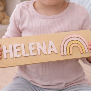 Puzzle Arco-íris com Nome