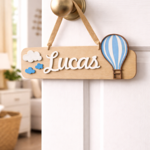 Suporte para Porta com Balão Personalizado